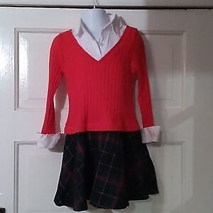 Vintage Rare Editions Celtic plaid skirt dress 👗 4